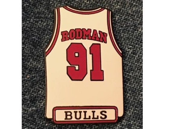 Dennis Rodman 91 Jersey