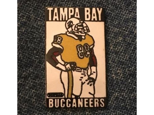 Tampa Bay Buccaneers Super Bowl 55 Champions MVP Tom Brady Lapel Pin