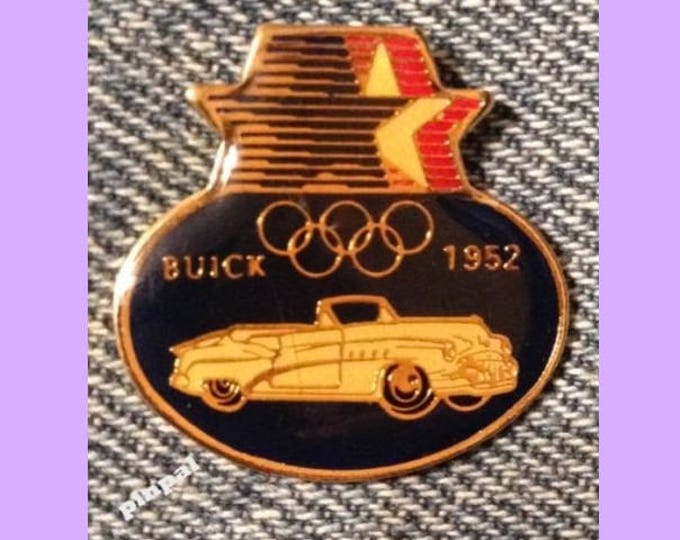 Olympic 1984 Los Angeles Sponsor Pin ~ Commemorative ~ 1952 Buick ~ Cars Auto