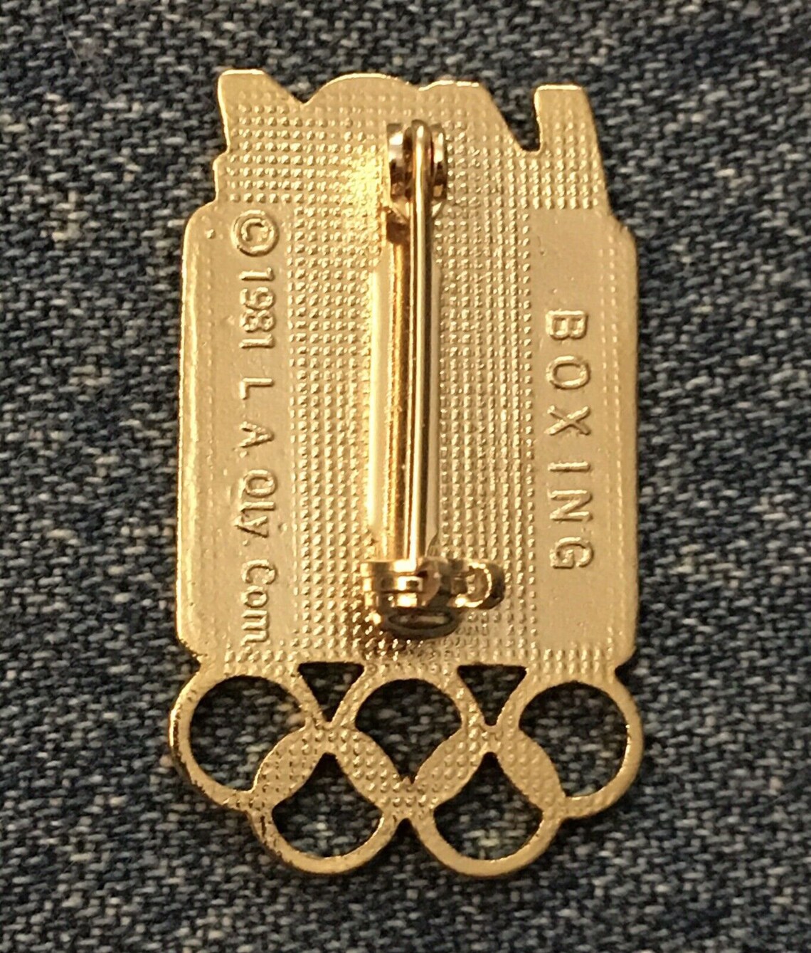 Boxing Olympic Pictogram Brooch Pin 1984 Los Angeles Summer | Etsy