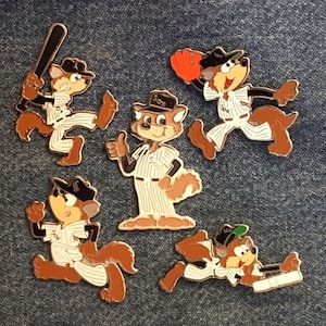 1995 Chicago White Sox Lapel Pins ~ Mascot Collection of 5 ~ Official MLB  by C.P.&D.