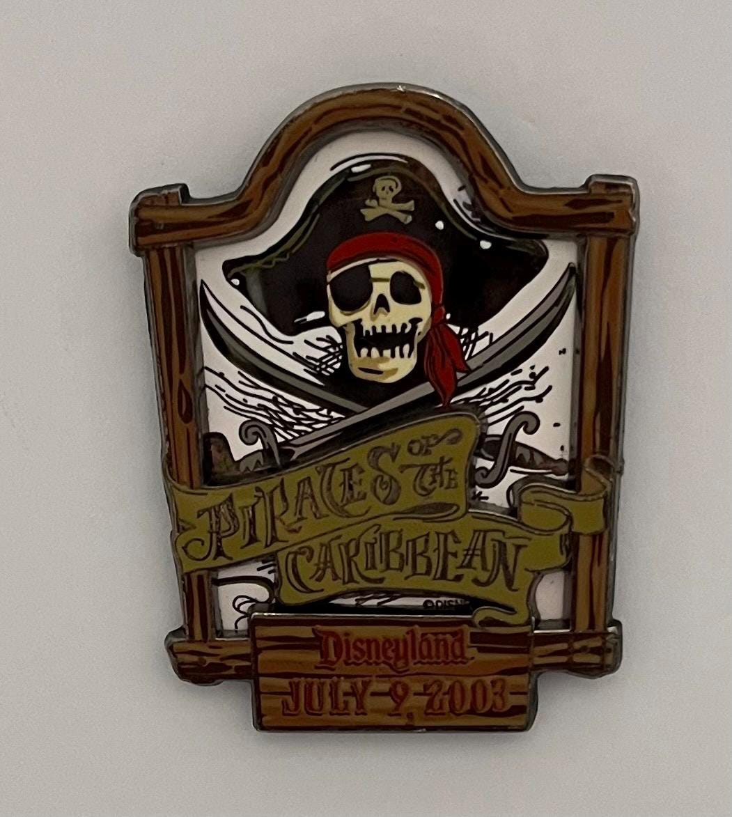 ディズニーストア／レガシーピンバッジ／パイレーツ・オブ・カリビアン Vintage Pirates of the Caribbean Pin 2003 ~ Limited Edition ~ LE
