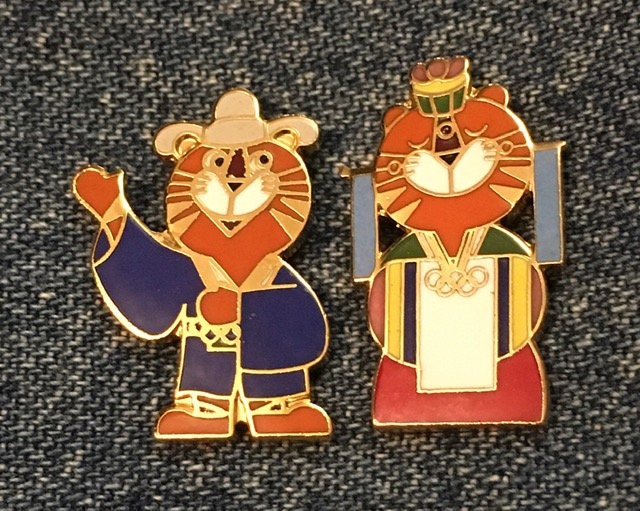 Ornement Mascotte Hodori - Jeux Olympiques De Séoul 1988 - Vintage