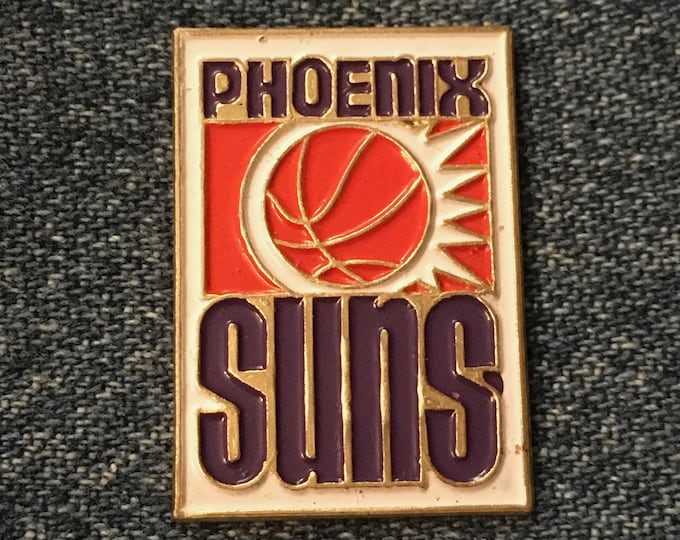 Phoenix Suns Pin ~ NBA ~ Basketball ~ Vintage 1968-1992 Logo