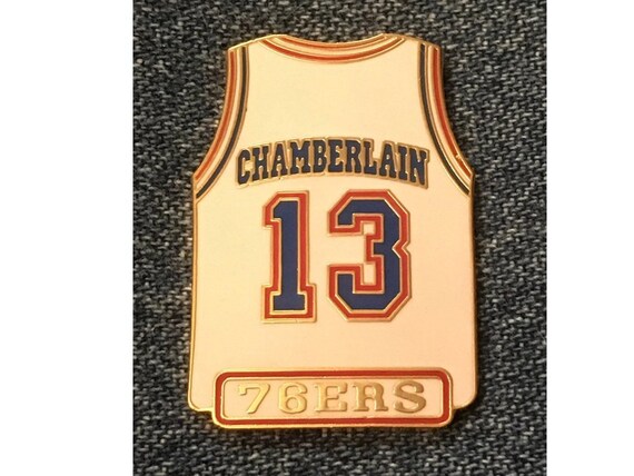 wilt chamberlain jersey sixers