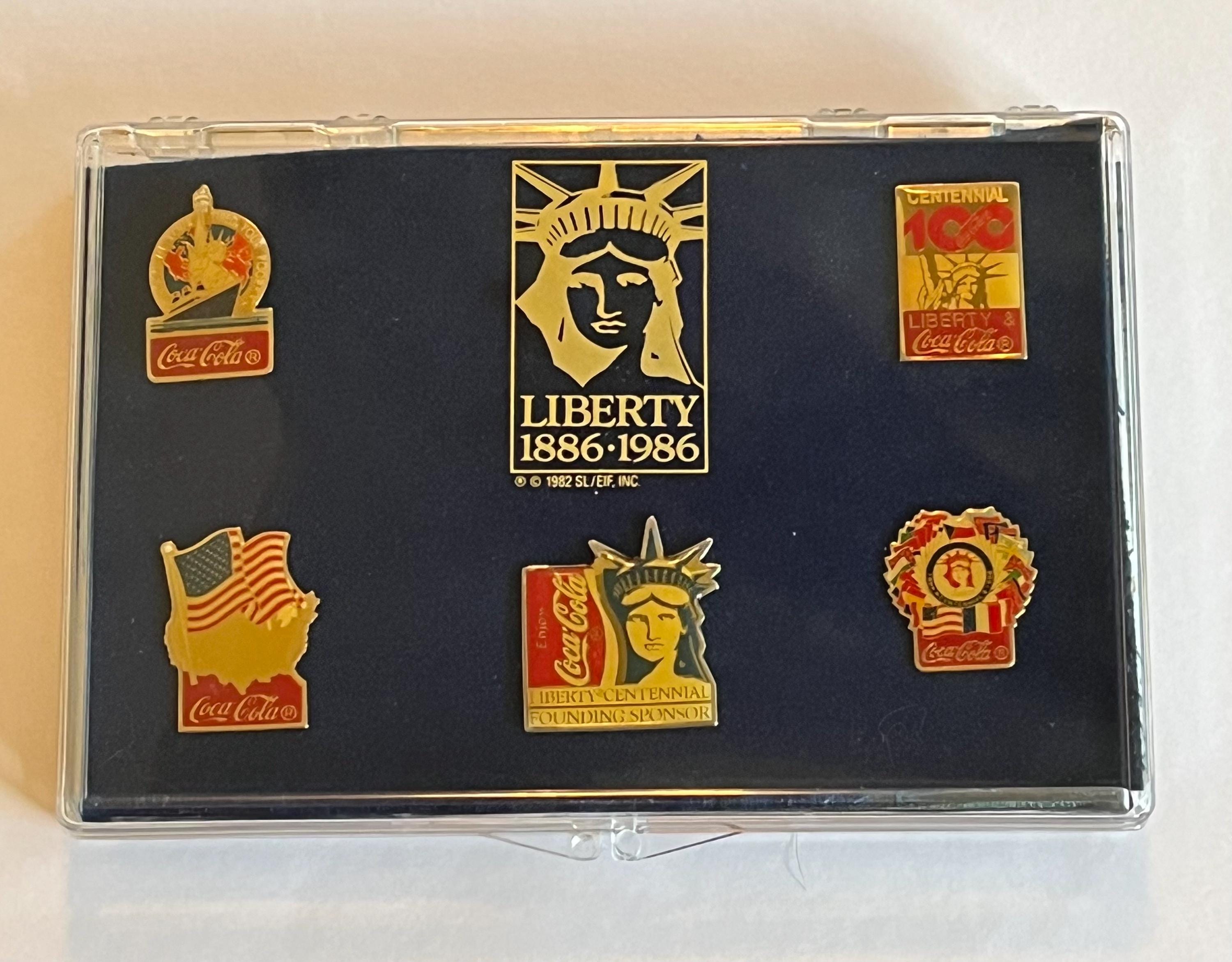 #コカコーラ100周年記念 ピンバッジ コレクターズセット 1886-1986 1886 coca cola - Etsy 日本