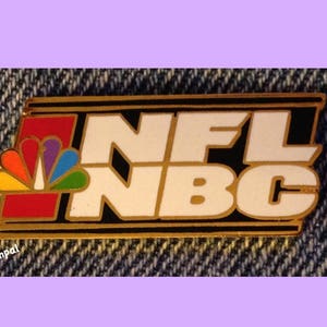 1997 NFL NBC Media Pin ~ National Football League ~ by Imprinted Products