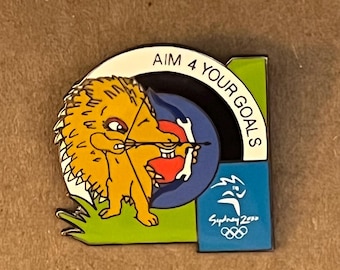 Sydney 2000 Olympic Vintage Pin ~ Millie the Echidna Mascot