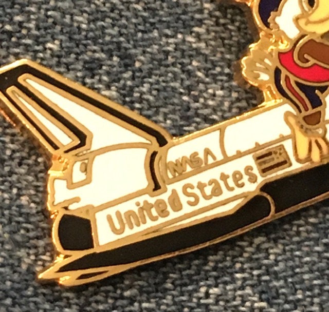 1984年ロサンゼルスオリンピックピンバッジ ~ サム・ザ・イーグル