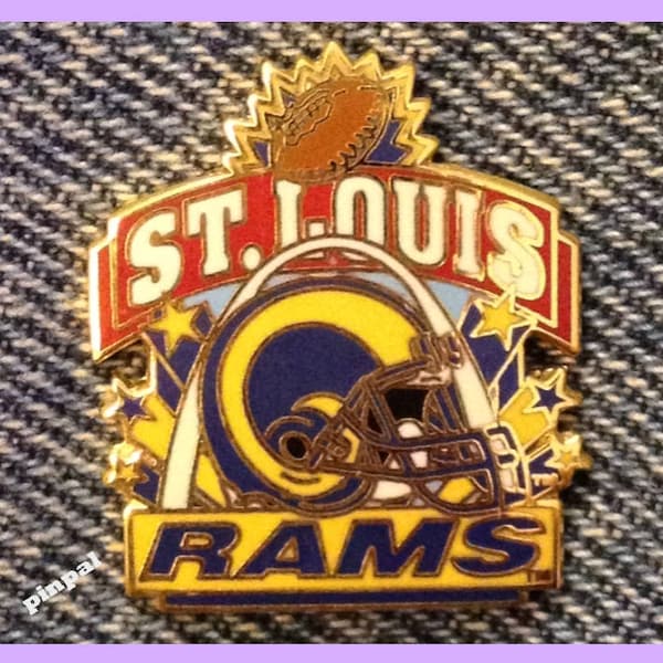1995 St. Louis Rams Lapel Pin ~ NFL ~ Football ~ Vintage by Peter David Inc.