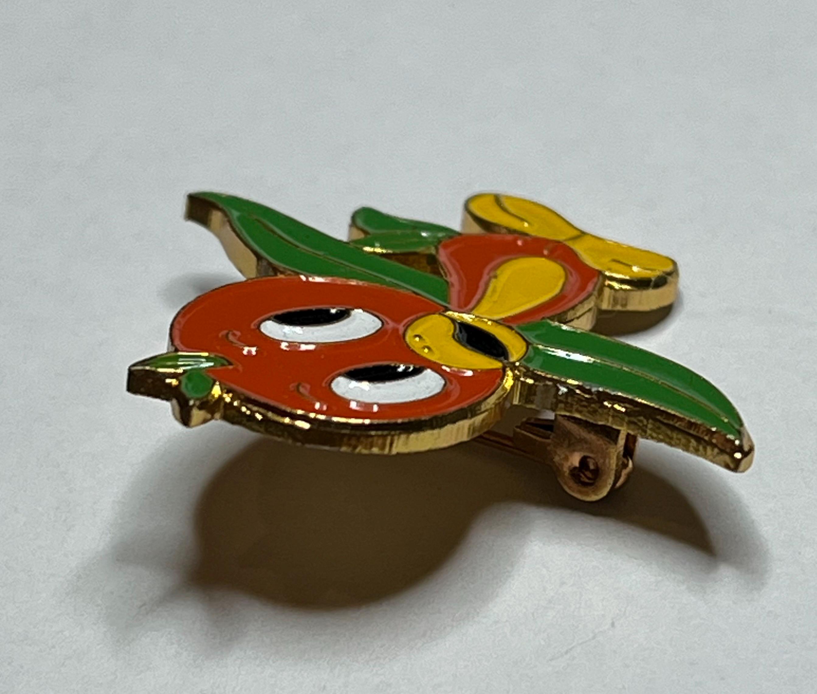Disney Pin ~ Orange Bird ~ Original Vintage 1970's ~ Sunshine