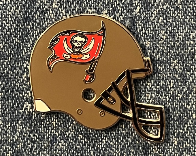 1997 Tampa Bay Buccaneers Lapel Pin ~ NFL ~ Football Helmet ~ by Peter David Inc.
