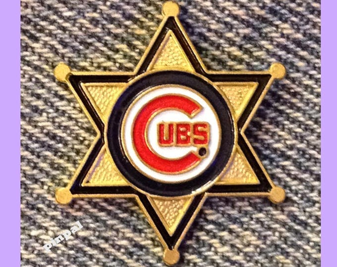 Chicago Cubs Lapel Pin ~ Star Shape ~ MLB~Baseball ~ by C. P. & D.
