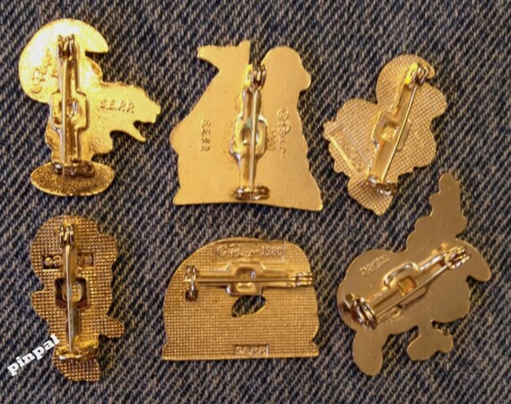 Broche Vintage Schtroumpf - Bijou De Collection Inspiré De La BD, Occasion - Parfait Pour Les Fans !