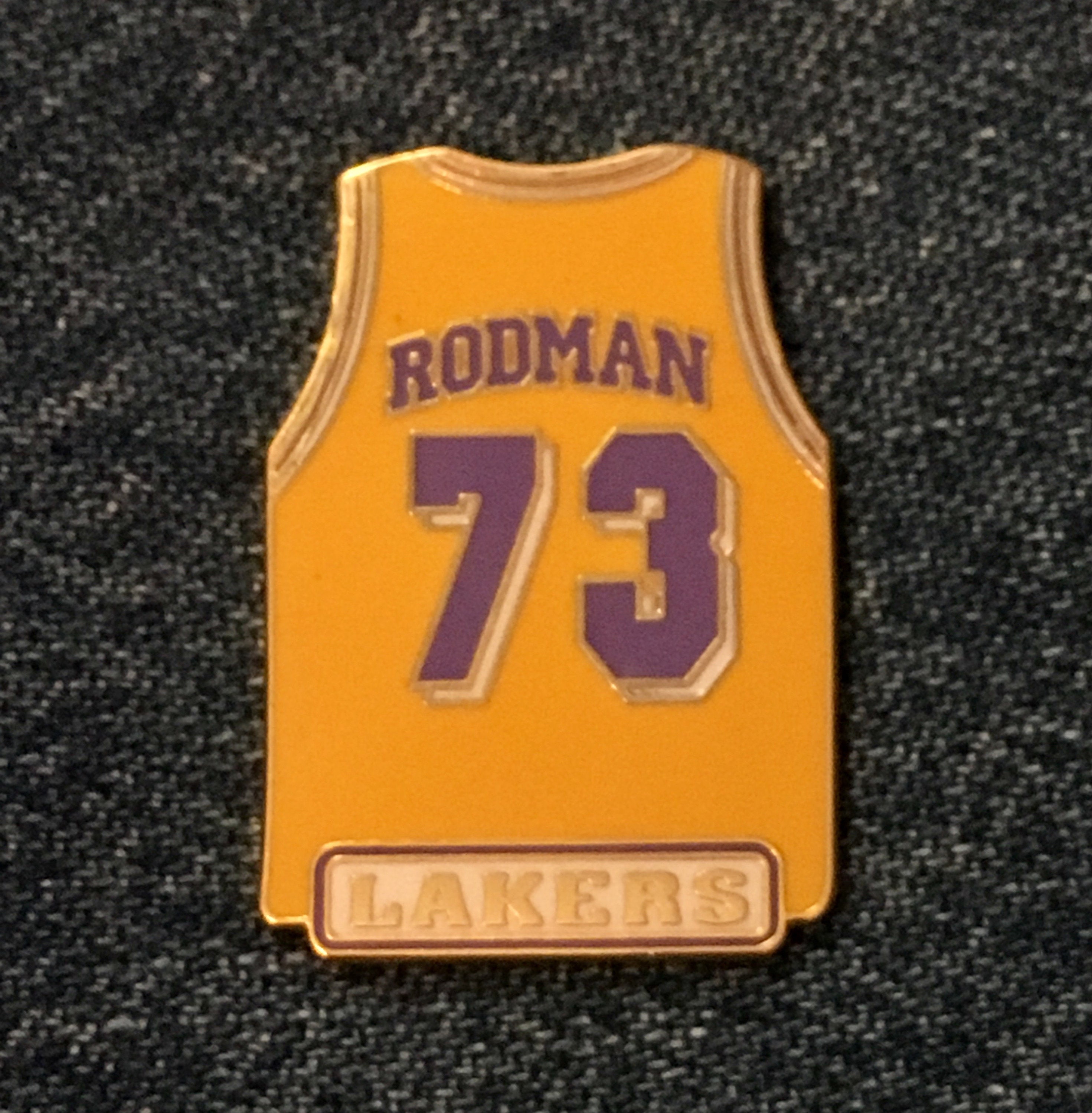 rodman lakers jersey