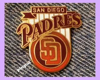 1988 San Diego Padres Lapel Pin ~ SD ~ MLB ~ Baseball ~ Cloisonné by Peter David