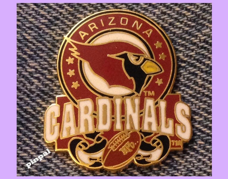 1993 Arizona Cardinals Lapel Pin NFL Football by Peter David Inc.