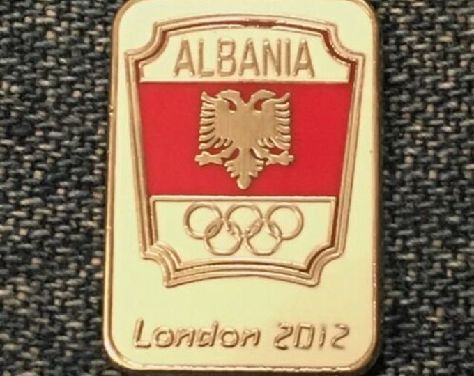 2012 Olympic NOC Pin ~ Albania ~ London Summer Games