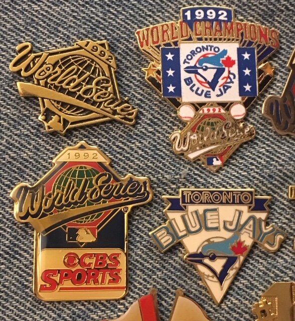 Toronto Blue Jays Lapel PinsSet of 8MLB1992 World Series Champions