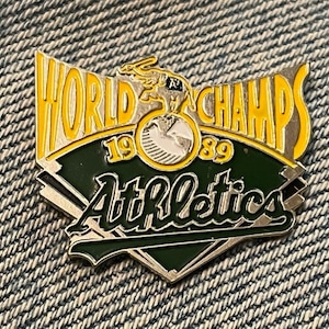 Oakland Athletics Anstecknadel ~ MLB ~ 1989 World Champs ~ Baseball ~ von DP&D