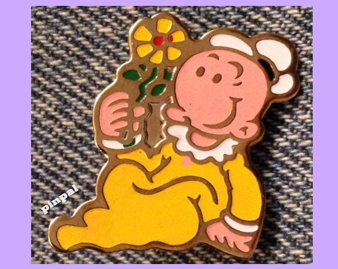 Swee'Pea Brooch Pin ~ Popeye's Adopted Son ~ 80's vintage by King Features