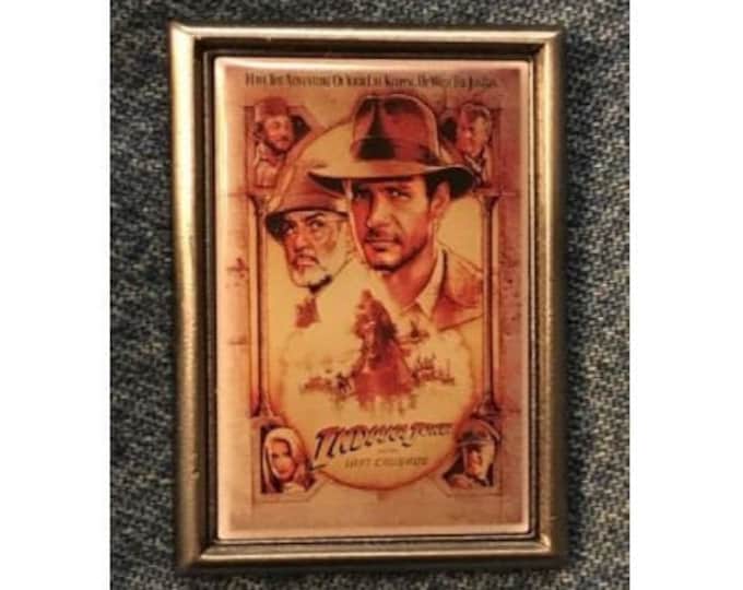 Indiana Jones Poster Pin - Last Crusade ~ Disney ~ 5105