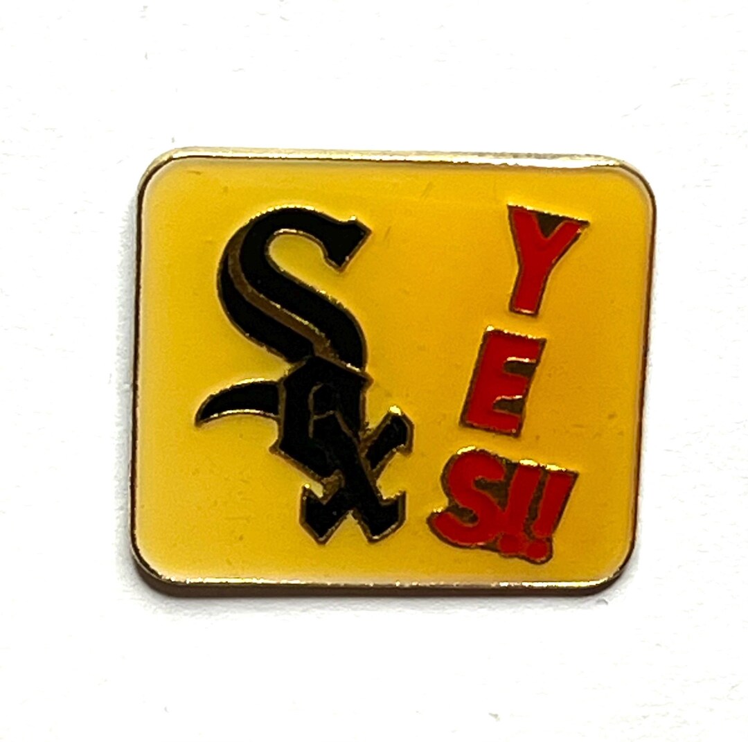 シカゴ ホワイトソックス ピンバッジ ~ YES !! ~ MLB ~ 野球 ~ 80 年代