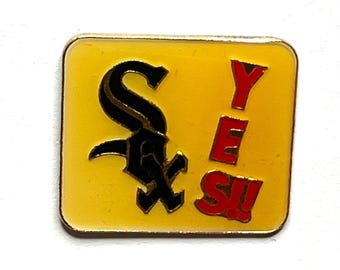 シカゴ ホワイトソックス ピンバッジ ~ YES !! ~ MLB ~ 野球 ~ 80 年代