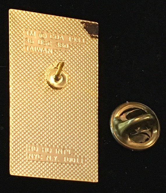 1948 St. Moritz Olympic Pin ~ Sponsor ~ Coca Cola ~ Coke
