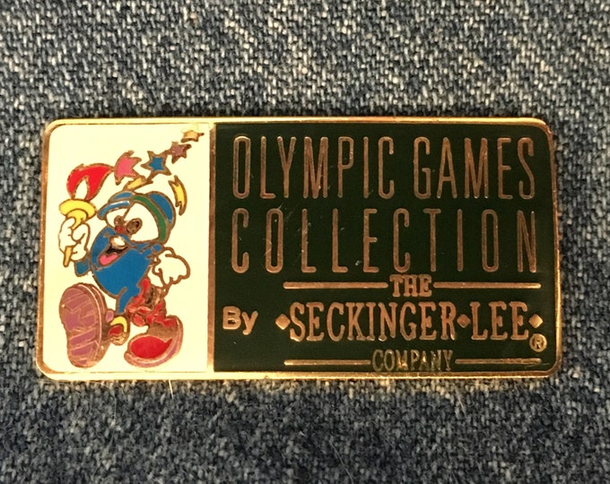 1996 Izzy Olympic Lapel Pin ~ Olympic Games Collection ~ Sponsor ~ Seckinger-Lee Company