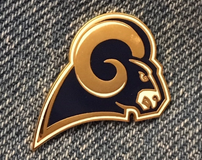 Los Angeles Rams Lapel Pin ~ Rams Head Logo ~ NFL ~ Football ~ Year 2000 by Peter David