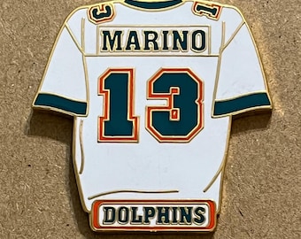 Dan Marino Vintage 1998 Jersey Pin ~ 13 ~ Miami Dolphins ~ NFL by Peter David