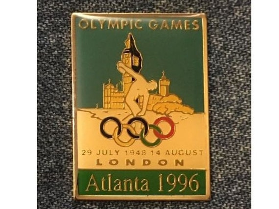 近代オリンピック　公式ポスター　ピンバッジ 近代オリンピック 公式ポスター ピンバッジ