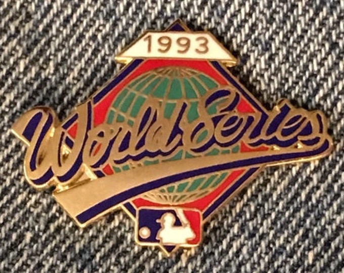 1993 World Series Pin ~ MLB ~ Toronto Blue Jays vs Philadelphia Phillies by Peter David