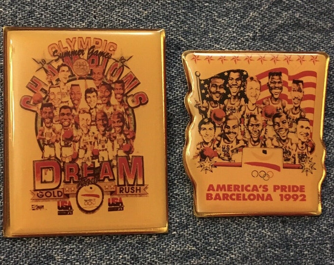 1992 Barcelona Olympic Dream Team ~ Lot of 2 ~ Basketball Collection Set ~ Champions