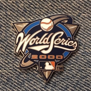 2000 World Series Pin ~ MLB ~ New York Yankees vs New York Mets by Peter David