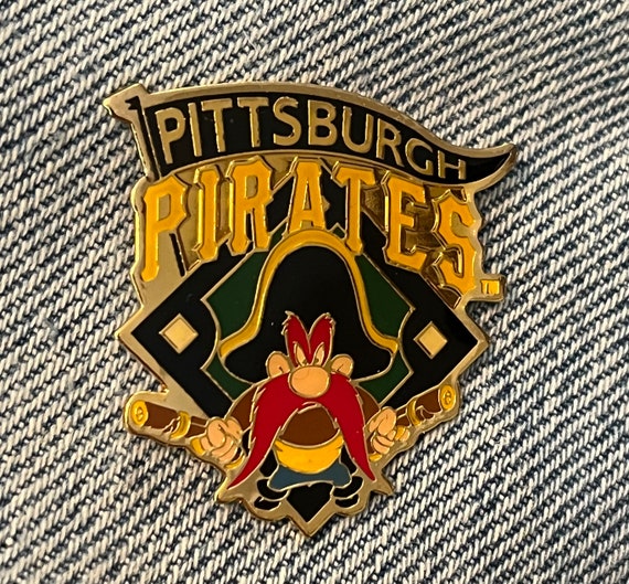 1992 Pittsburgh Pirates Pin ~ Looney Tunes Yosemite Sam ~ MLB