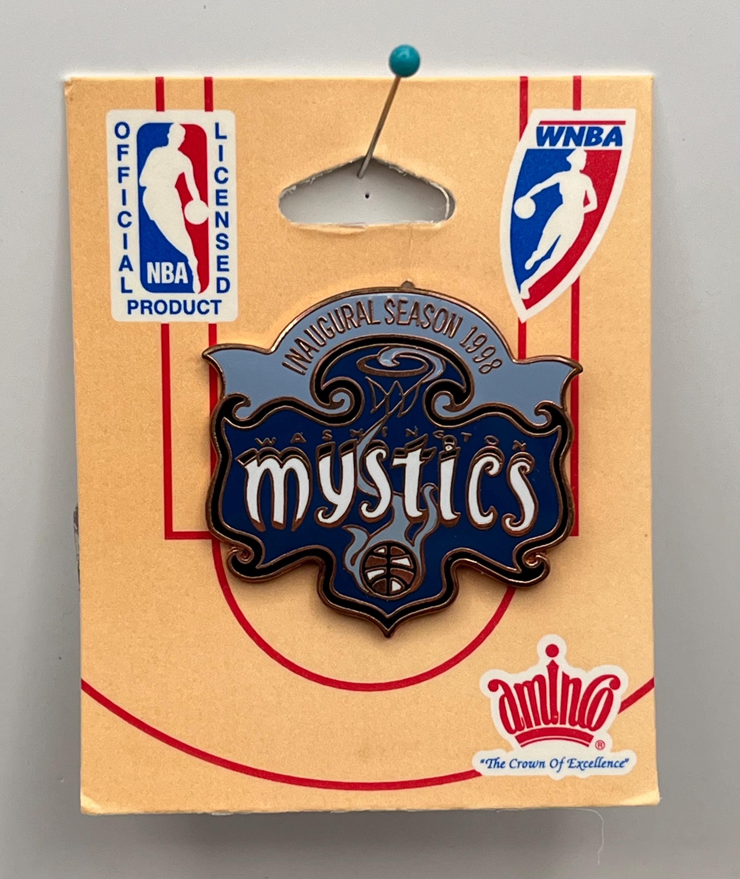 Washington Mystics Vintage Pin ~ 1998 Inaugural Season ~ WNBA