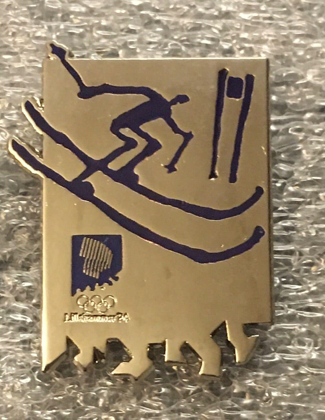 Jeux Olympiques - 1618B Pin's Pins / Beau Et Rare / JEUX OLYMPIQUES Lillehammer 94 Anneaux Olympiques 2009588600