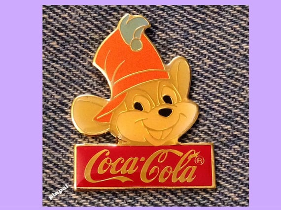 Toad~WDW~1986~Coca Cola~Coke Disney Pin~Moley the Mole from Mr