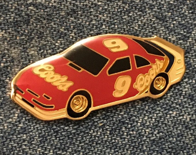 1994 NASCAR #9 Race Car Hat Pin ~ Sponsor ~ Coors