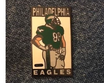 1990 Philadelphia Eagles Lapel Pin ~ NFL Sponsor: Charles Schwab ~ Football ~ Vintage by Peter David Inc. ~ Phillies