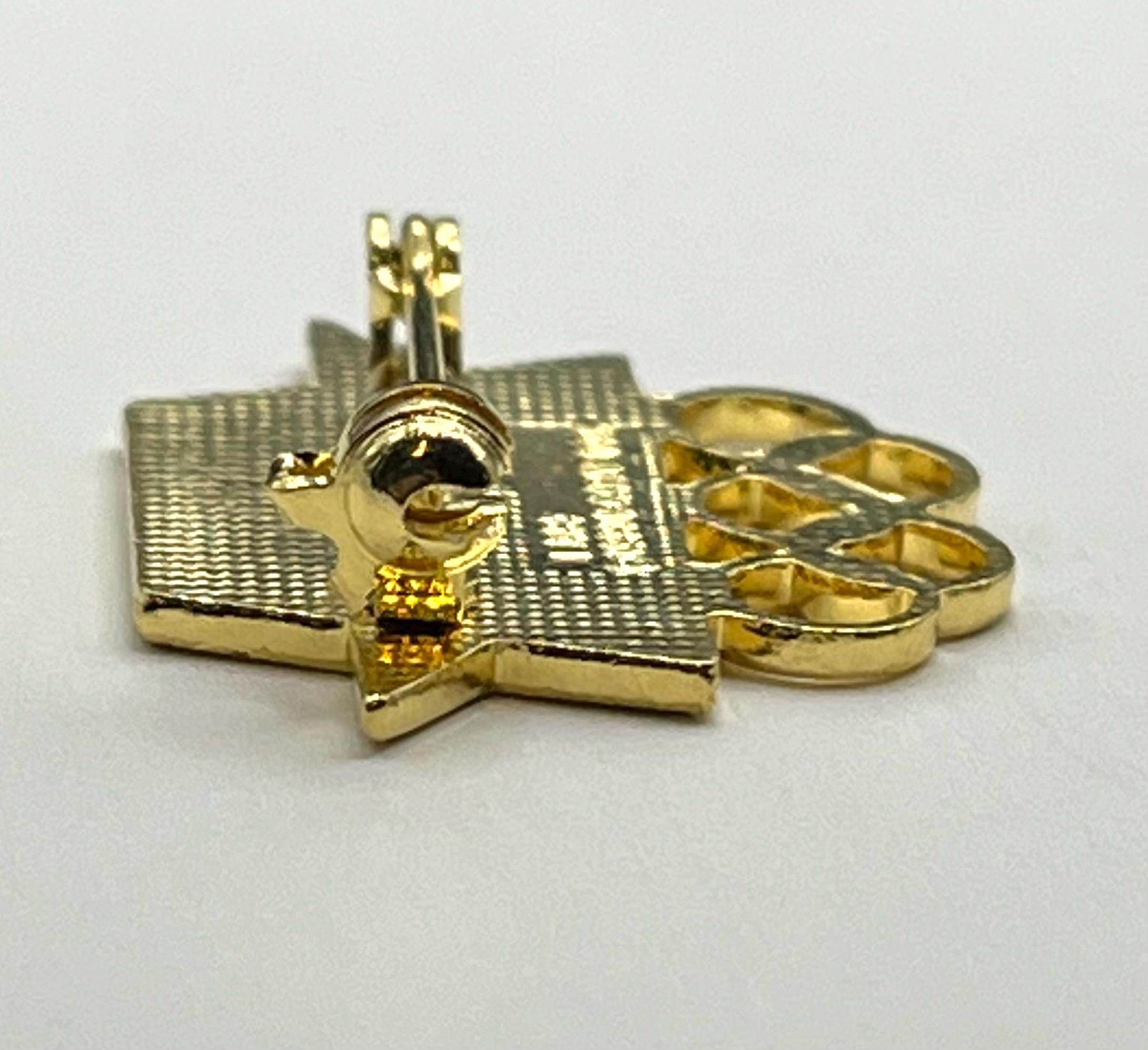1984 Olympic Brooch Pin ~ LA ~ Los Angeles Summer Games With Stars