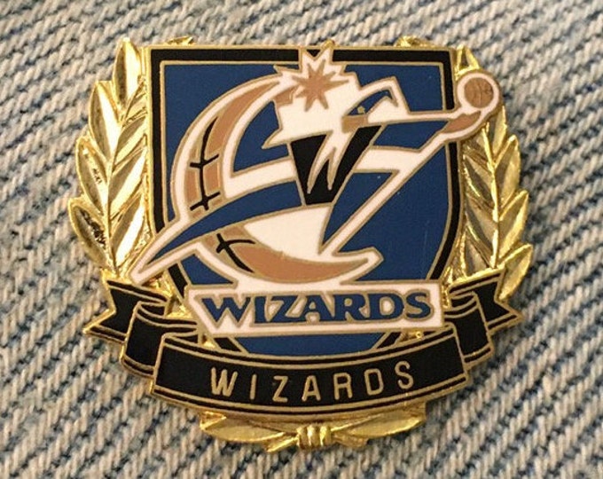 Washington Wizards Pin ~ Basketball Club ~ 1997 ~ NBA ~ by Peter David Inc.