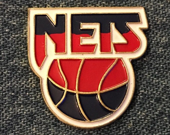 New Jersey Nets Pin ~ 1991-1997 Logo ~ NBA ~ by C. P.& D.