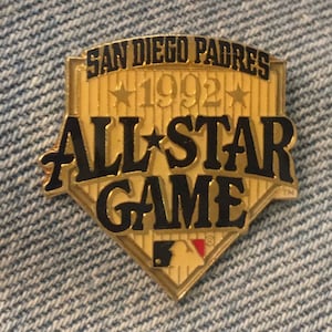 1992 San Diego Padres Lapel Pin ~ SD ~ All Star Game ~ MLB ~ Béisbol ~ por Peter David