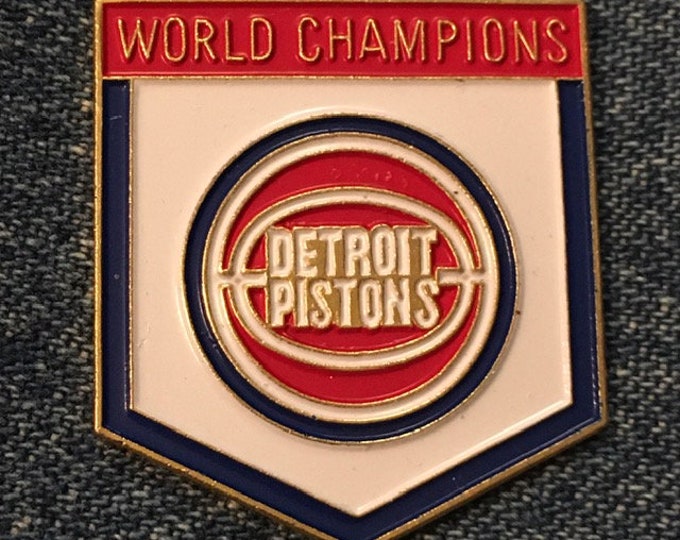 Detroit Pistons Pin ~ NBA~Basketball ~ 1989 World Champions