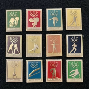 Épingle olympique d'été vintage - Moscou 1980 football