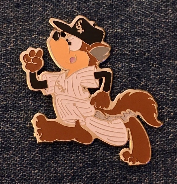 1995 Chicago White Sox Lapel Pins Mascot Collection of 5 Official