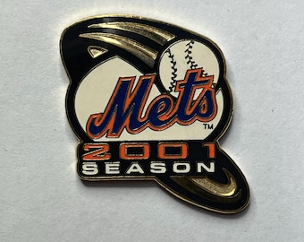 Mets 2001 Season Pin ~ MLB ~ New York Mets by Peter David